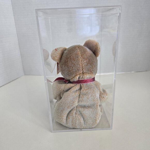 TY Beanie Baby in Display Case - 1999 Signature Bear - Picture 3 of 4